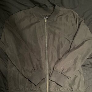 Women’s Black Bomber Jacket